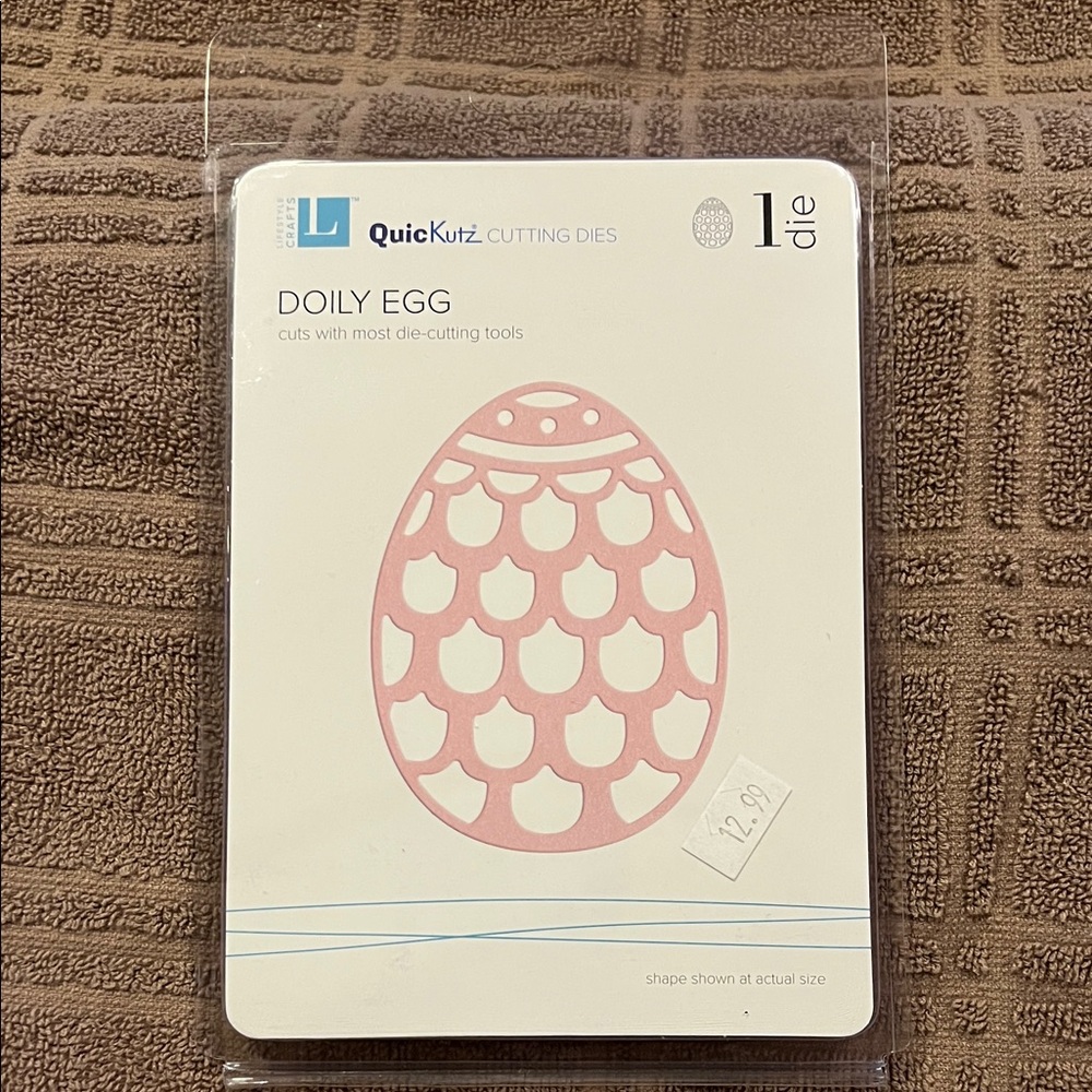 NEW QuicKutz Doily Egg Cutting Die - Lifestyle Crafts